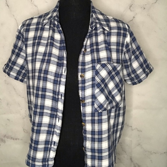 Plaid button up - Picture 2 of 5